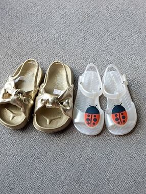 2 Pairs Toddler Girl Sandals
